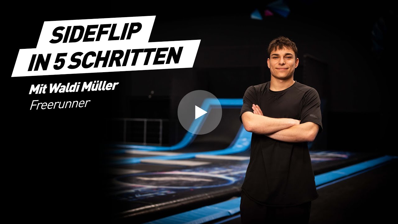 Sideflip Tutorial | Seitwärtssalto mit Waldi