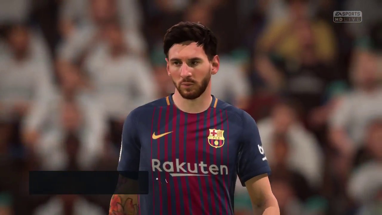 FIFA 18 REAL MADRID VS FC BARCELONA  @Estadio Santiago Bernabeu