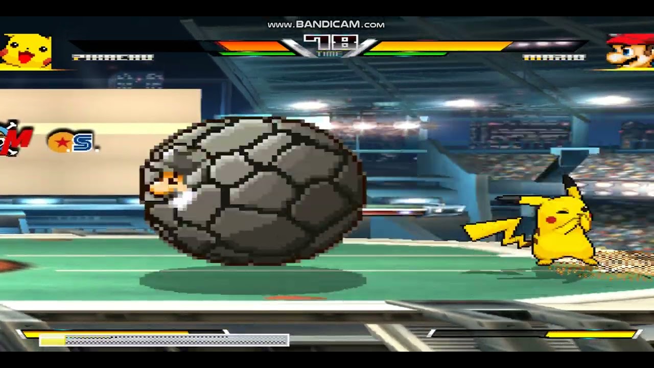 MUGEN Battle #1: Mario VS. Pikachu
