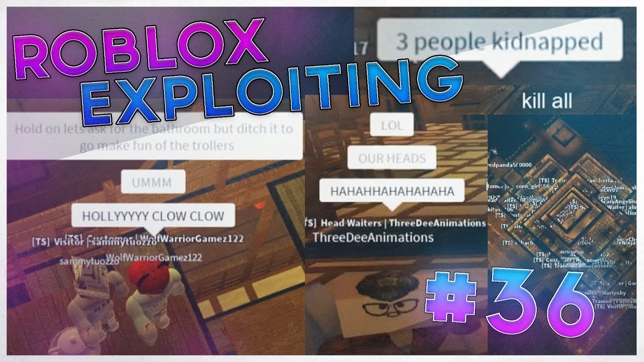 Троллинг и разрушение в Tsunami Sushi!!! I Roblox Exploiting #36