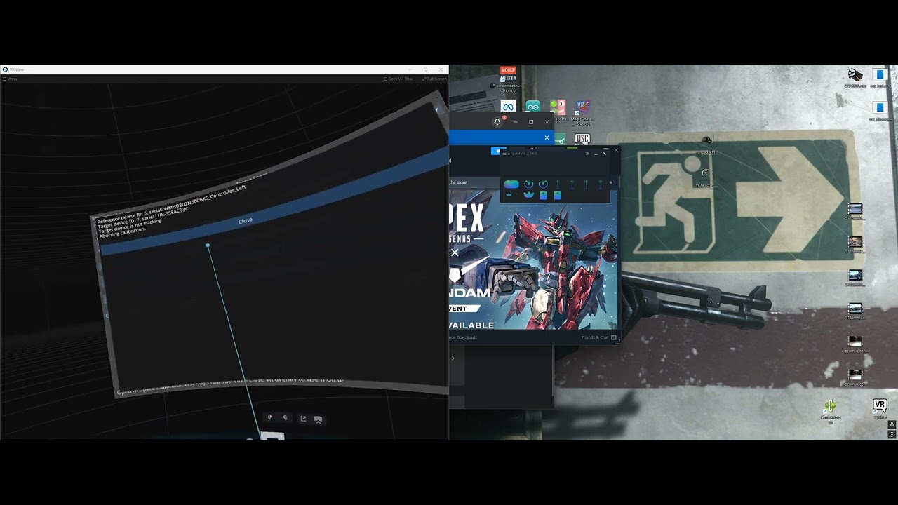 How To Calibrate SteamVR Trackers without Wasting A Tracker on the HMD.