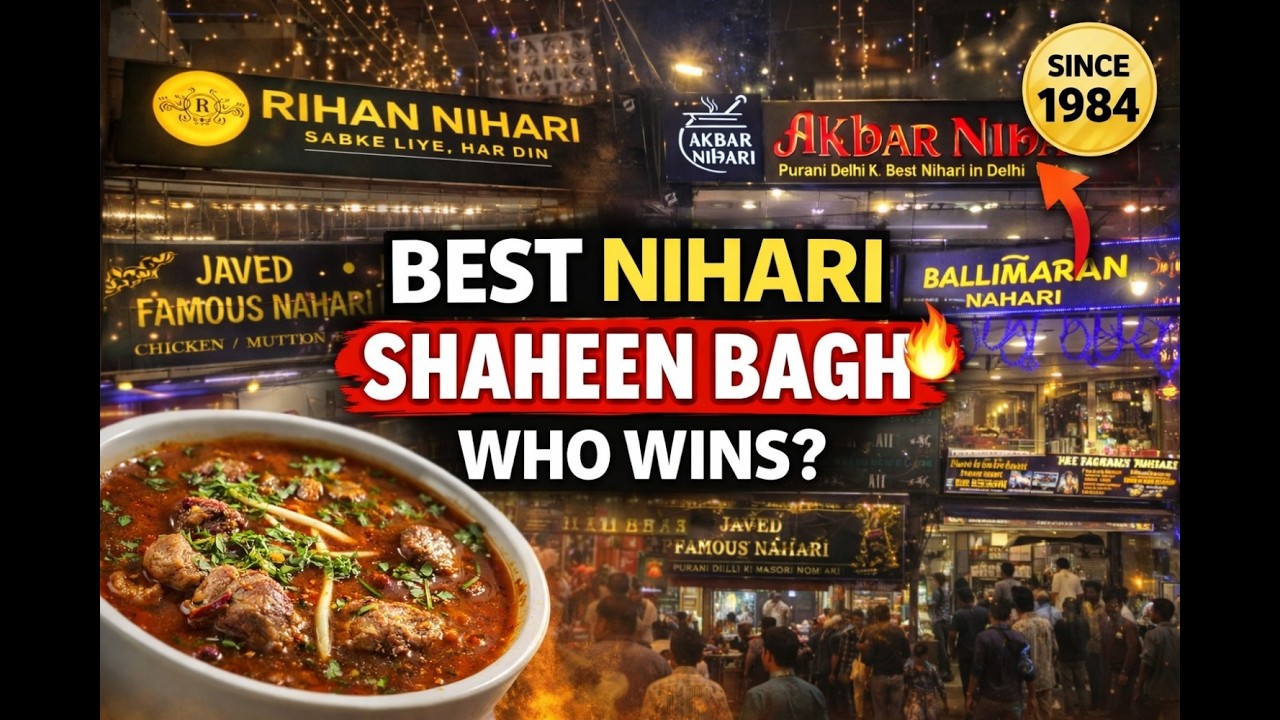 Best Nihari on 40 Foota Shaheen Bagh (Honest Comparison)