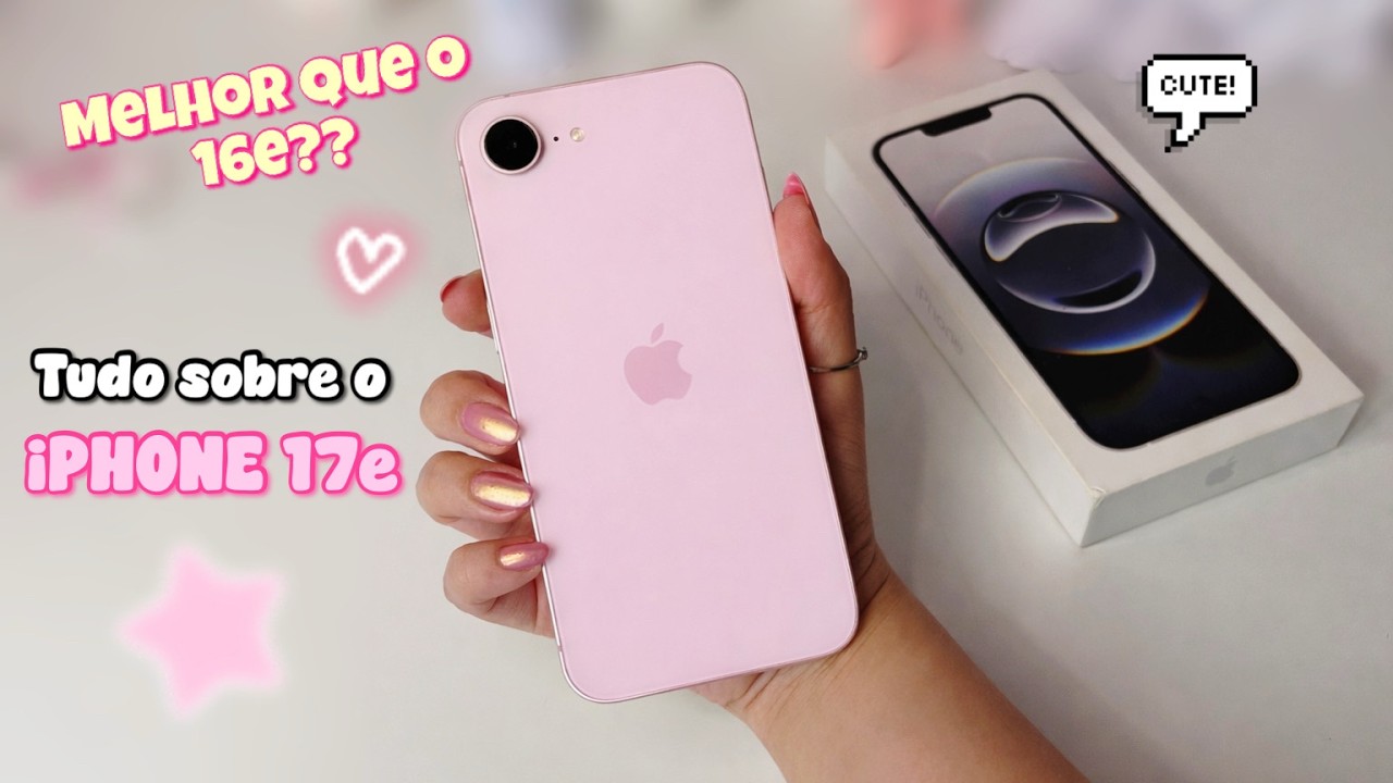 🎀Tudo Sobre o iPhone 17e: TODAS as Diferenças entre o iPhone 16e