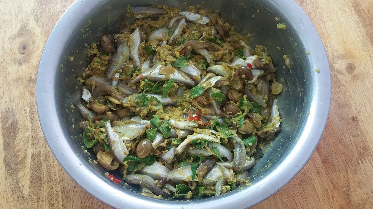 how to cook amazing food Knob Kontre | Mix small fish