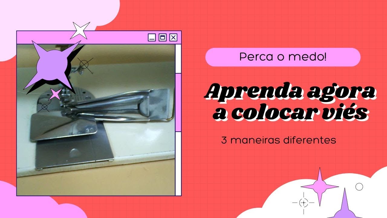 3 Ideias  DIFERENTES de colocar VIÉS | DIY Costura fácil