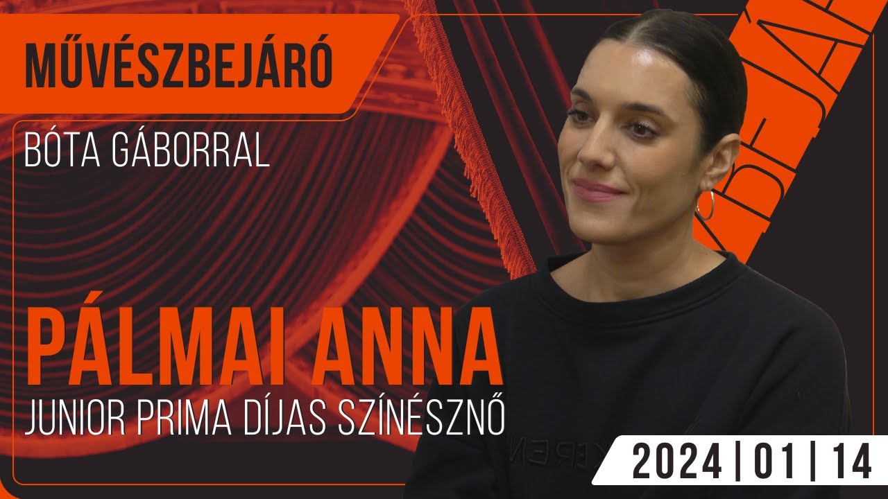 Tud pokolra menni, de szívesen komédiázik is: Pálmai Anna színésznő | Művészbejáró Bóta Gáborral