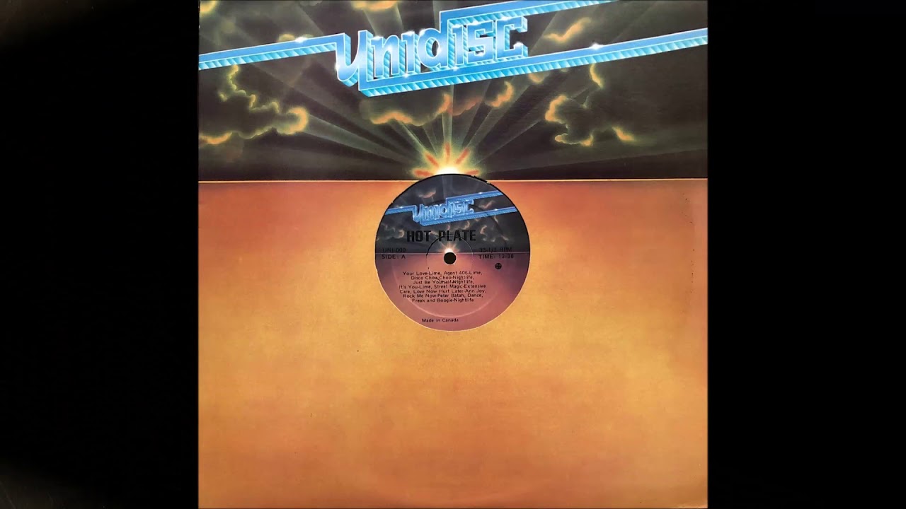 Disco Dance Mix 70 80 - Hot Plate (1980 Vinyl)
