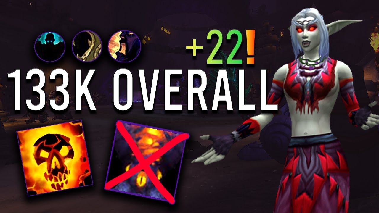 +22 Neltharions Lair Shadow Priest 133K Overall M+ | 10.1