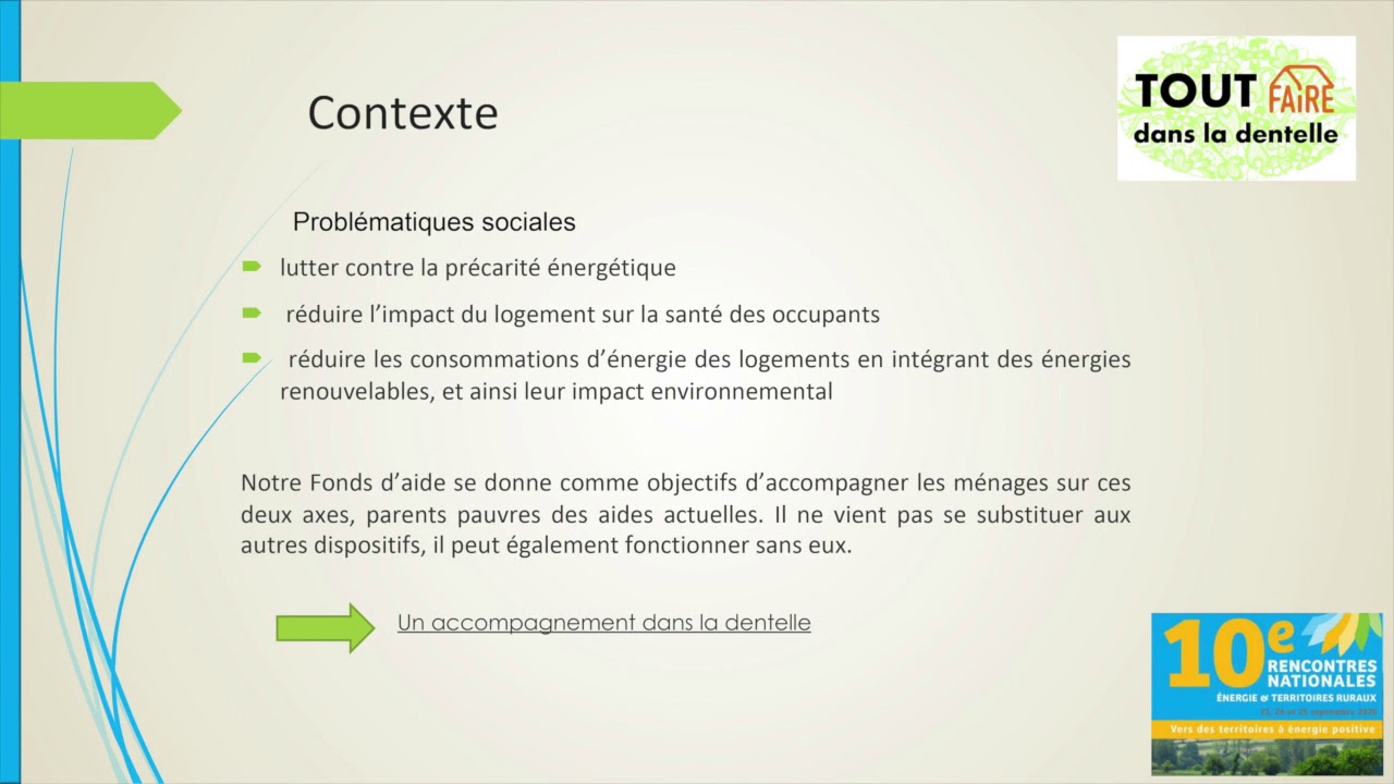 Tout FAIRE dans la dentelle contre la précarité énergétique | CREAQ