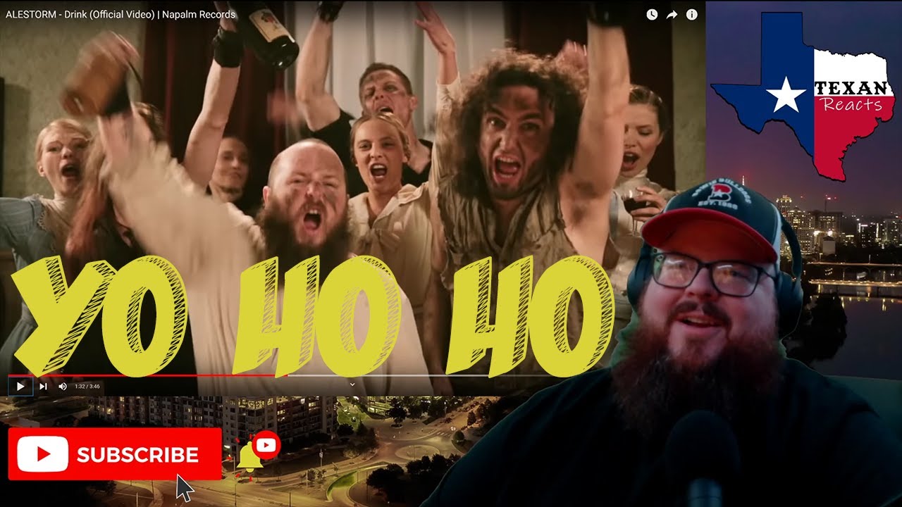 Alestorm - Drink - Texan Reacts