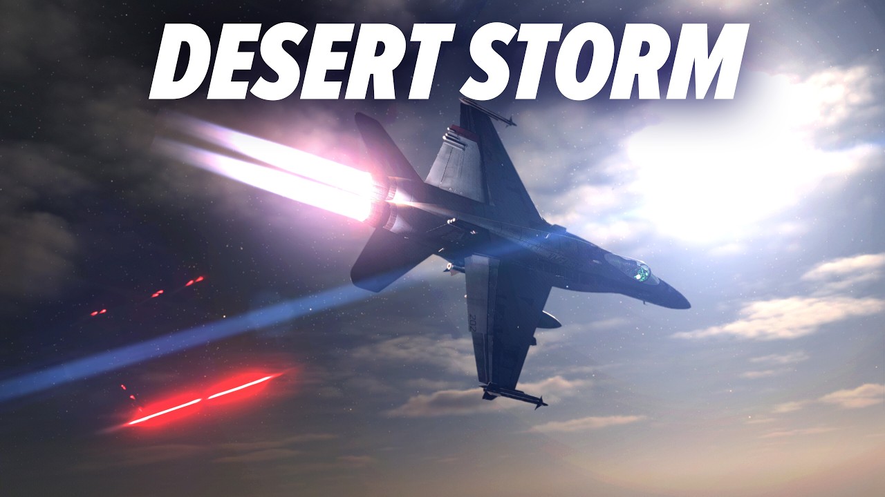 Desert Storm Special Forces Close Air Support F/A-18 Hornet | DCS World