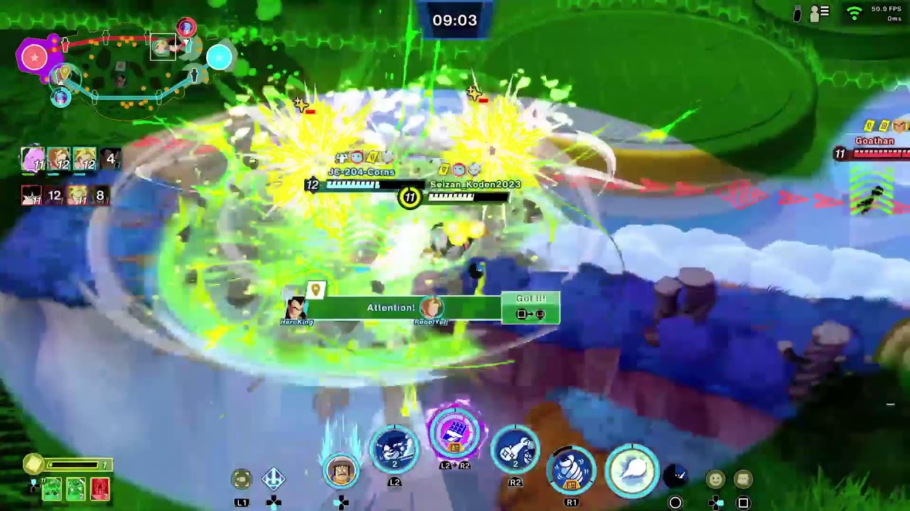 Dragon Ball Gekishin Squadra gameplay