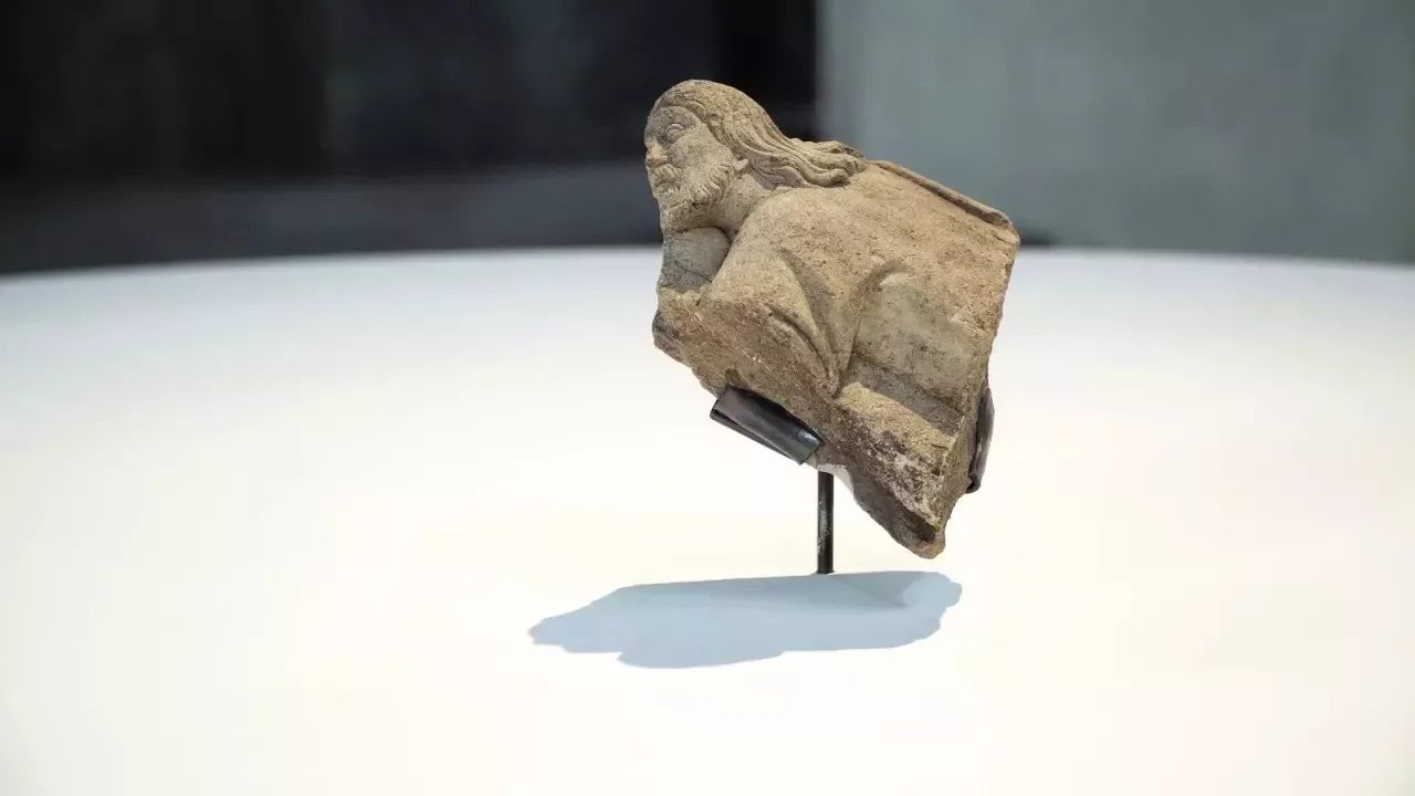 Kristus v Getsemanech | objevený gotický fragment v kostele Nejsv. Salvátora