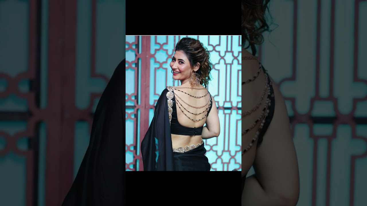 🖤 Stylish Black Blouse Designs for Saree & Lehenga | Elegant Blouse Ideas 2025 #youtubeshorts