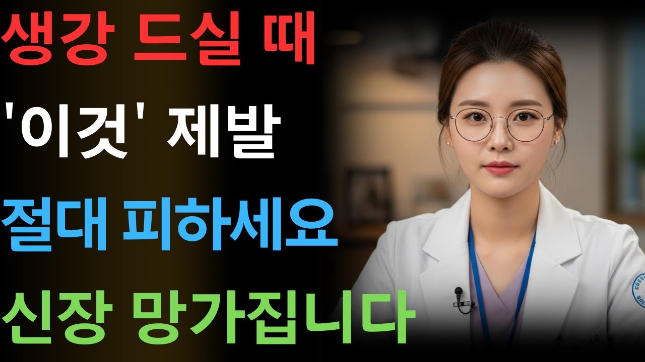 생강을 이 세 가지 음식과 함께 먹으면 치명적입니다! 위와 신장을 망치는 최악의 조합 | 60세 이상 어르신들을 위한 필수 정보 | 신장 건강 식품 | 건강한 노화 습관