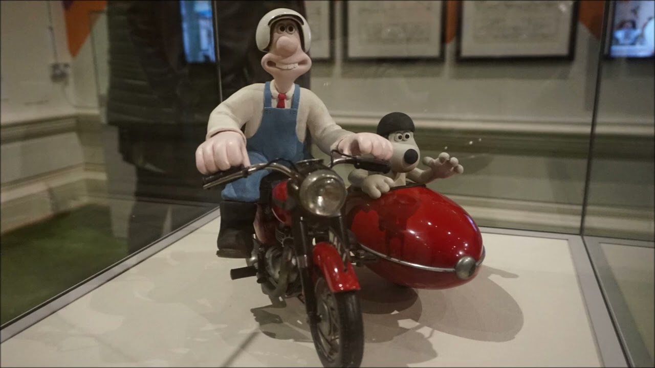 Wallace & Gromit in A Case at the Museum Exhibition Preston Slideshow 2025