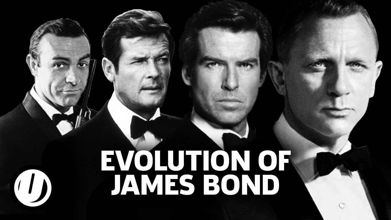 The Evolution Of James Bond - 007 From Connery To Craig