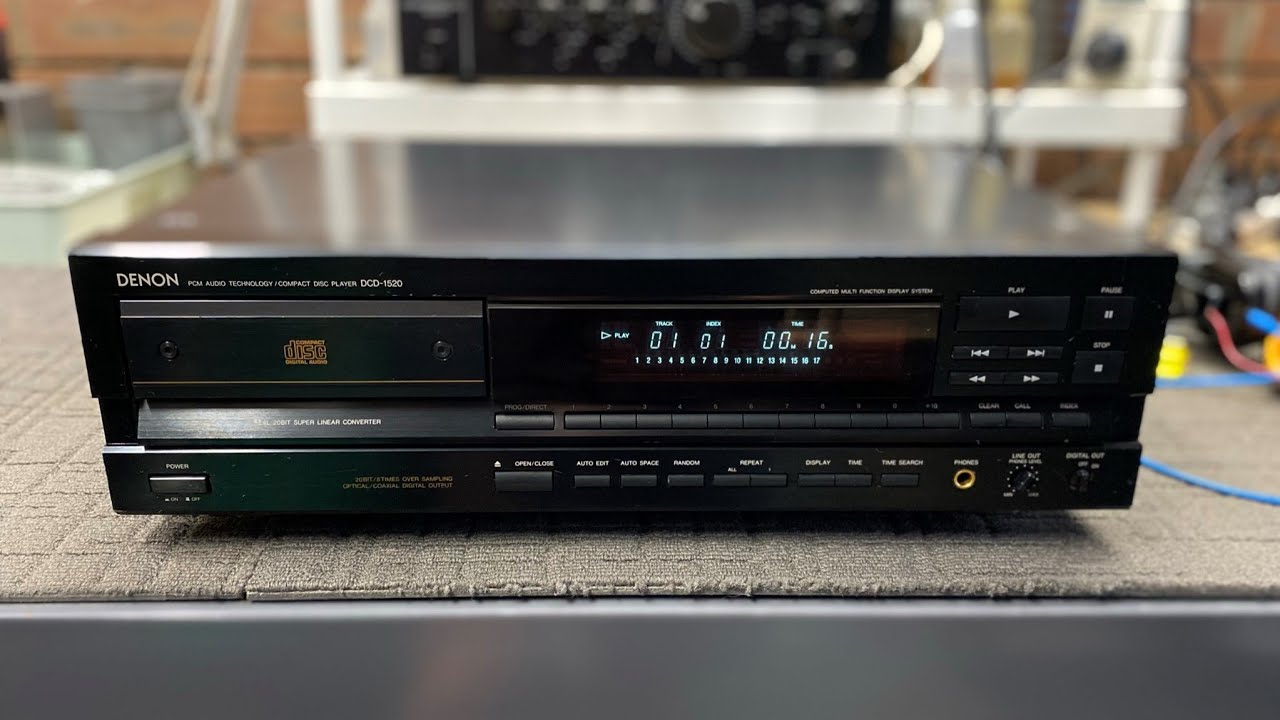 Ремонт, обслуживание и настройка CD-плеера Denon DCD-1520, а также детальное изучение диаграммы н...
