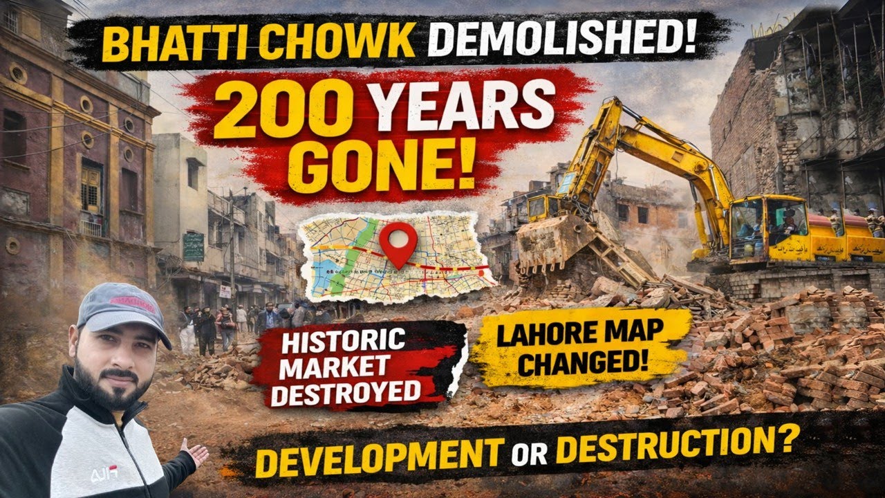 Bhatti Chowk Demolished! 🛑 200 Year Old History Wiped Out (Ground Reality)