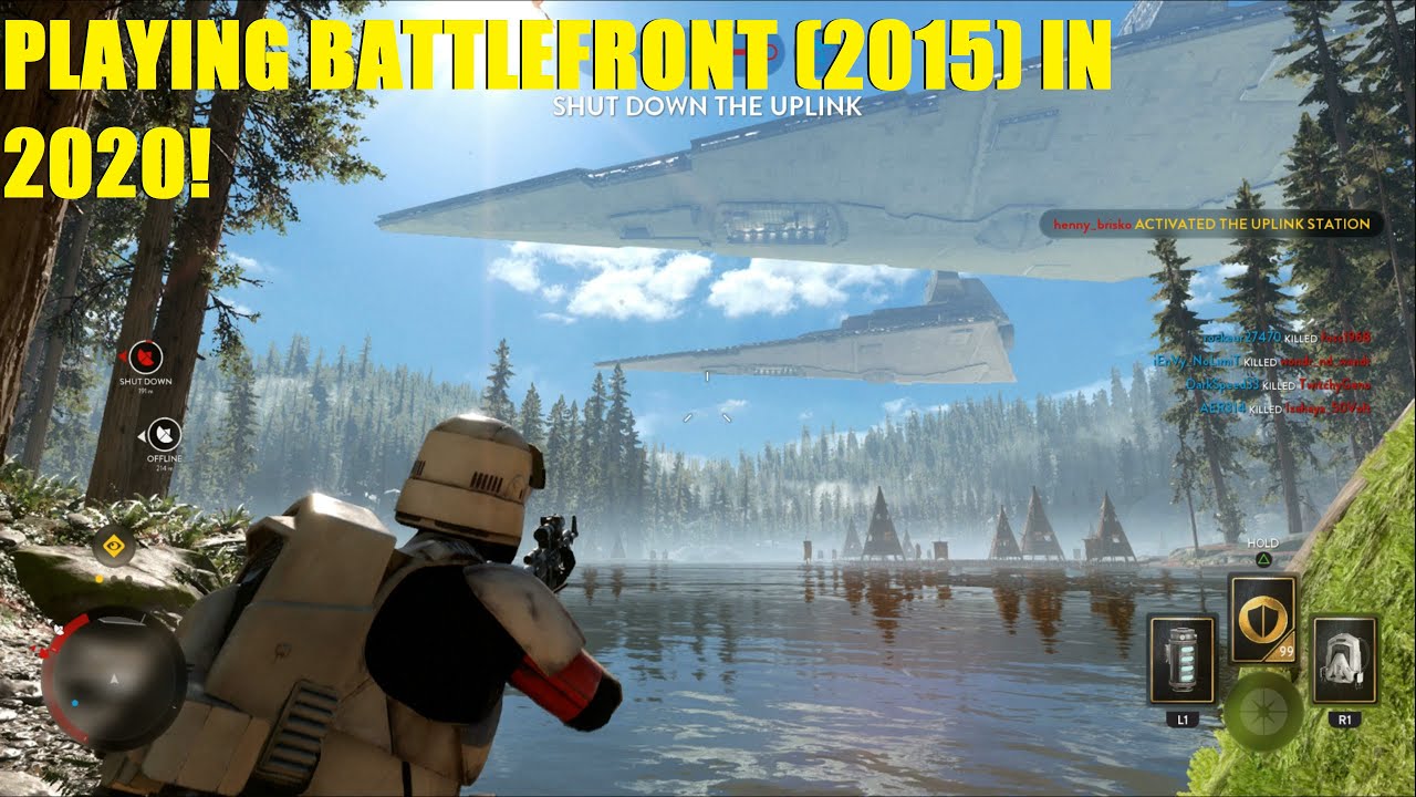 Star Wars Battlefront - Playing Battlefront (2015) in 2020! | I found Pancake Face! (2 games)