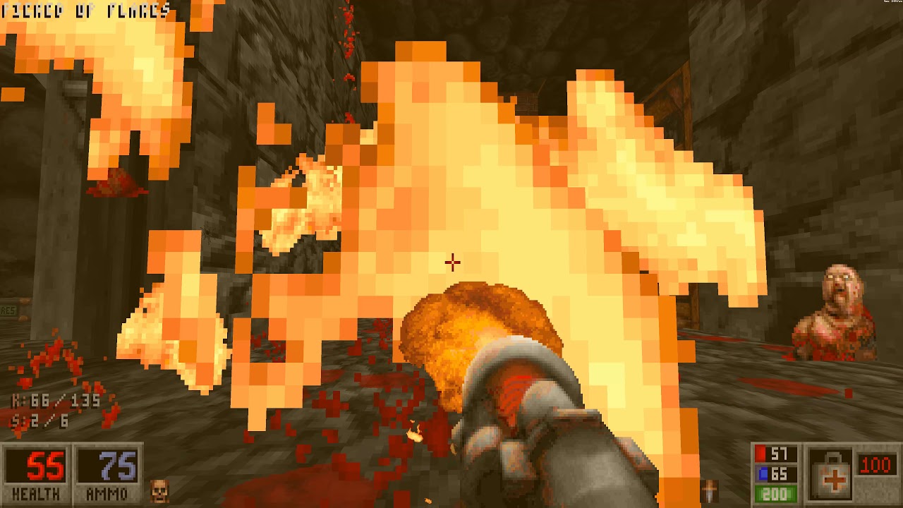 Blood: Cryptic Passage (BloodGDX) - E5M6 Graveyard - All Secrets - 2160p 4K