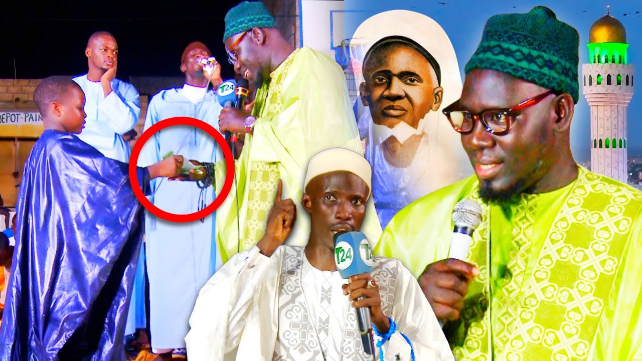 Babacar kassé Chante khilassou zahab avec Oustaz Mouhamed Ndiaye walf tv