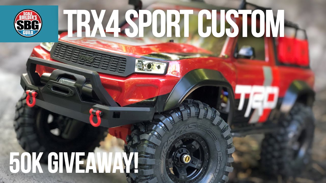 TRX4 Custom Build 50k Subscriber Giveaway!