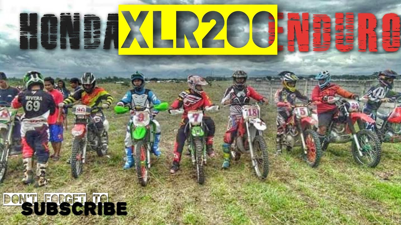 Honda Xr200 Enduro trail