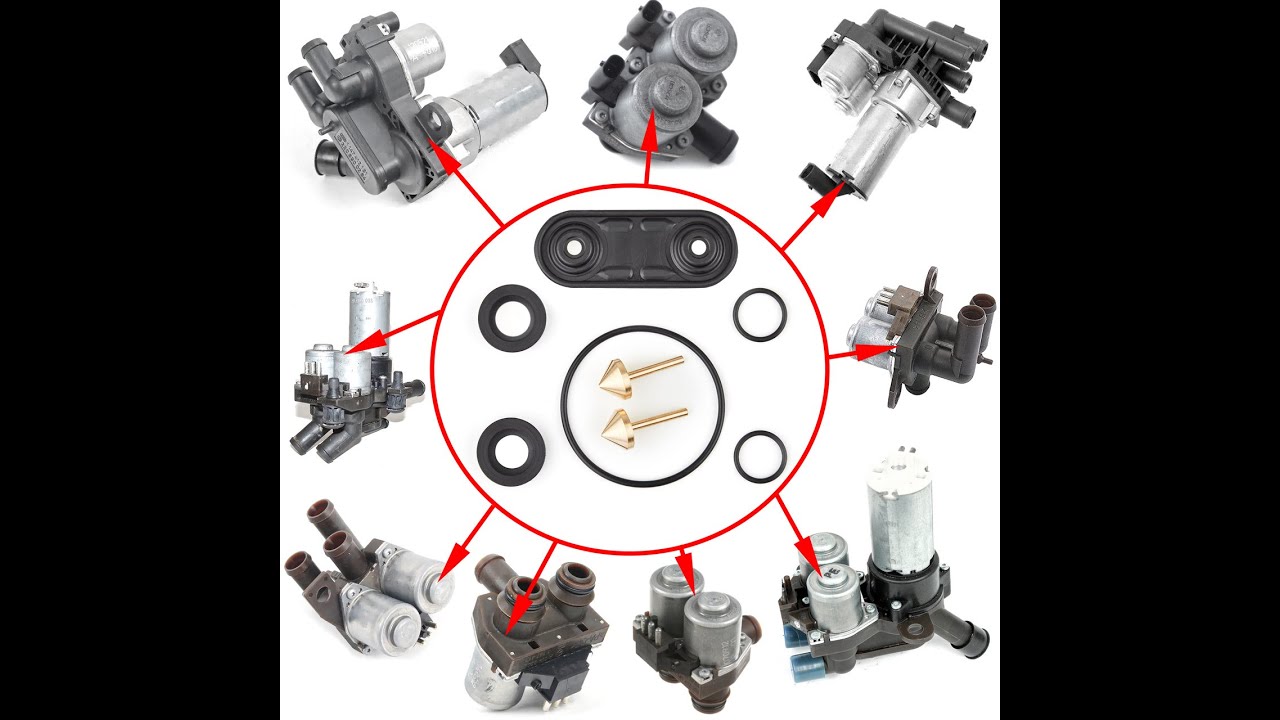 Ремонт клапанов печки Mercedes W 124 - Repair of valves of the heater Mercedes W 124