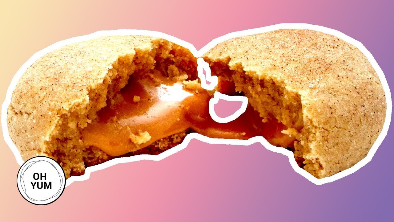 Professional Baker Teaches You How To Make CARAMEL COOKIES!