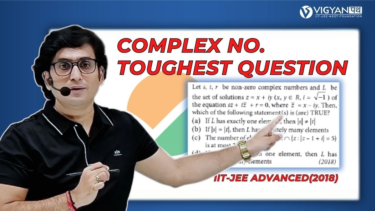 COMPLEX NO. TOUGHEST QUESTION || IIT-JEE ADVANCED 2018 || MATHEMATICS || DEV SIR || VIGYANPATH