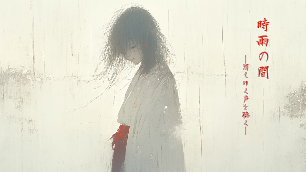 【幻想和風BGM】時雨の間（しぐれのま） ― 消えゆく声を聴く ―【睡眠、集中、作業、瞑想用】