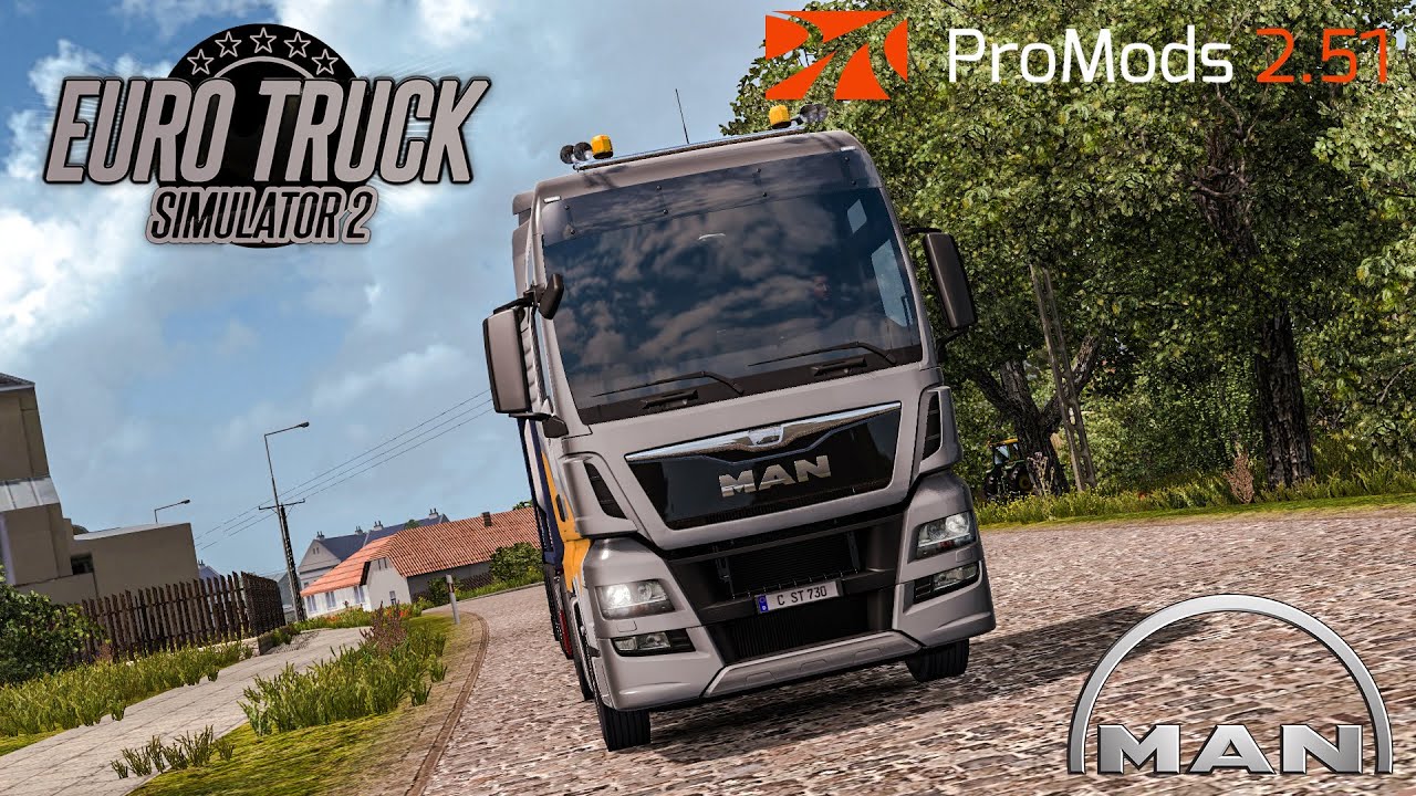 ProMods for 1.39! | ETS2 1.39 | ProMods 2.51 | MAN TGX 18.560 | Dresden - Gorz&oacute;w Wielkopolski