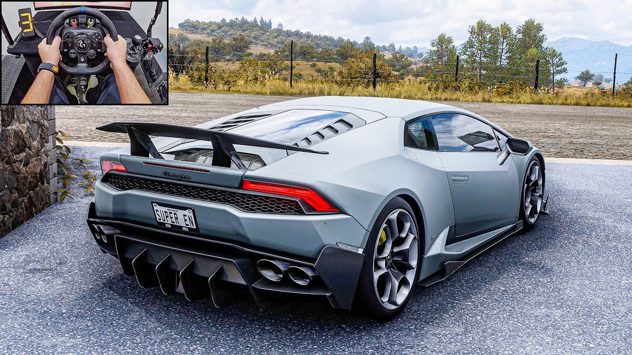 Lamborghini Huracán LP 610-4 - Forza Horizon 5 | Logitech G923 Steering Wheel