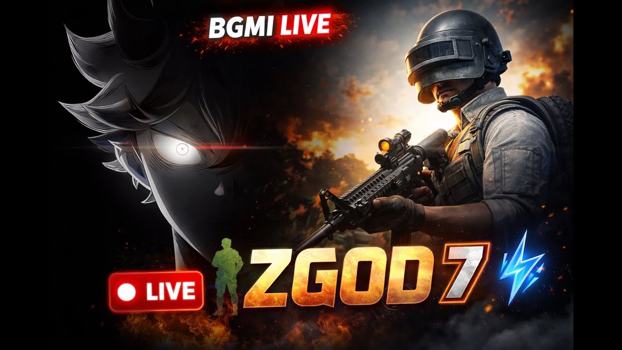 NOOB GAMEPLAY IS HERE 😎 iPhone 17 🍎 🔴 BGMI LIVE 🔴  ZGOD 7