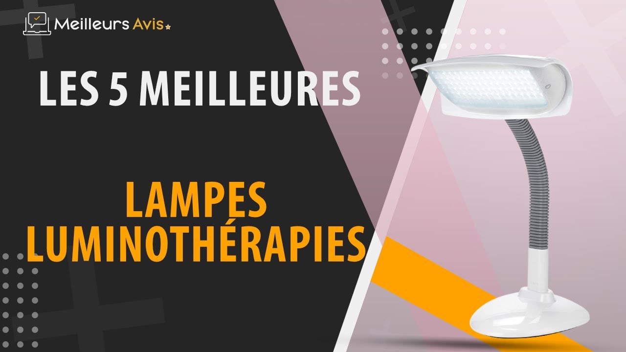 ⭐️ MEILLEURE LAMPE LUMINOTHERAPIE - Comparatif 2023
