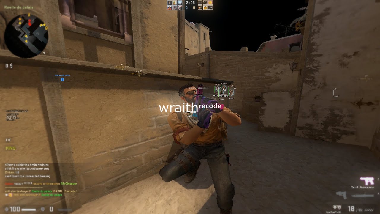 hvh ft skeet.cc #1 / wraith