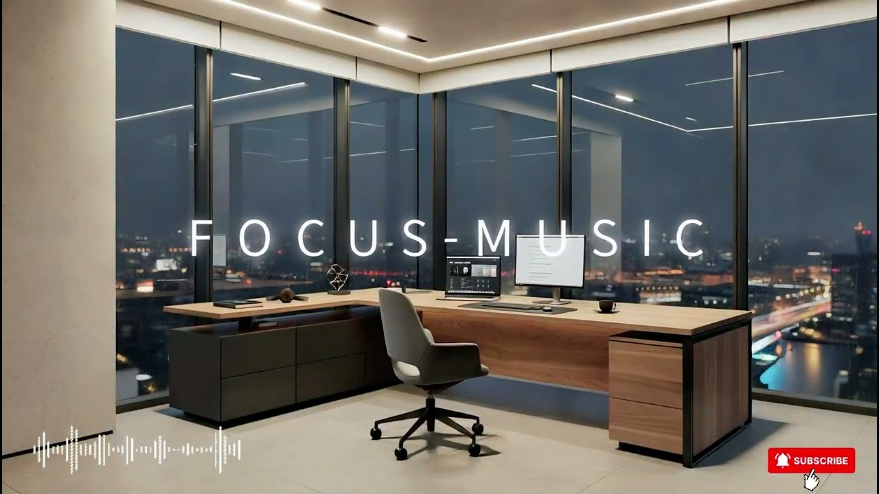 ✨ Productivity Music for Work & Study  Boost Your Flow
