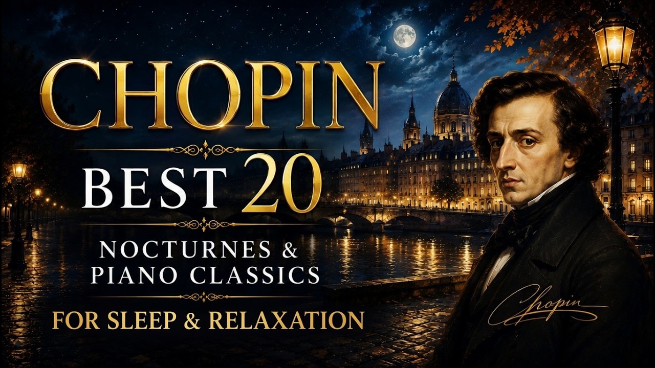 Chopin &mdash; 20 шедевров для фортепиано | Спокойные ноктюрны и классика для сна и отдыха