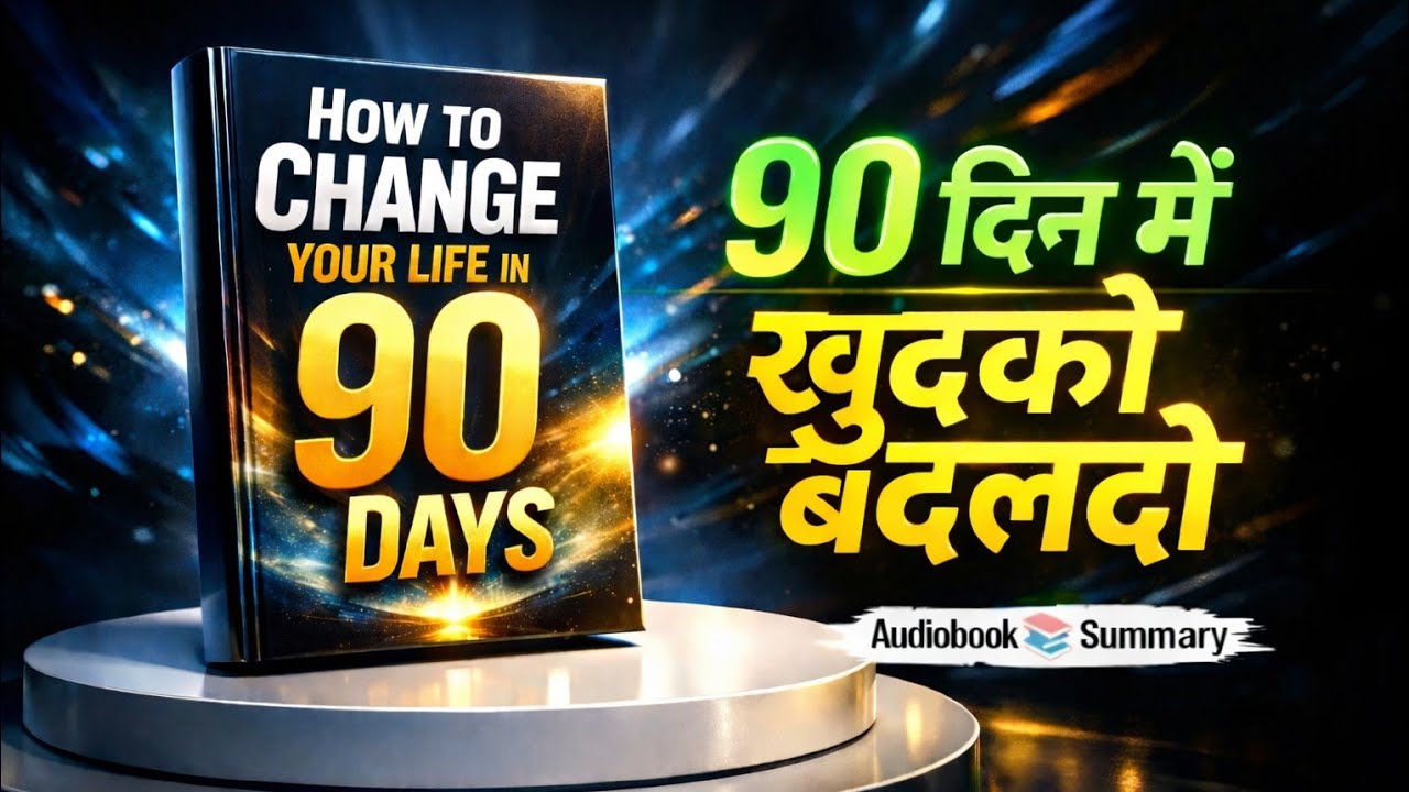 How To Change Your Life In 90 Days | 90 दिन में ज़िंदगी बदलने का Powerful Blueprint 📚