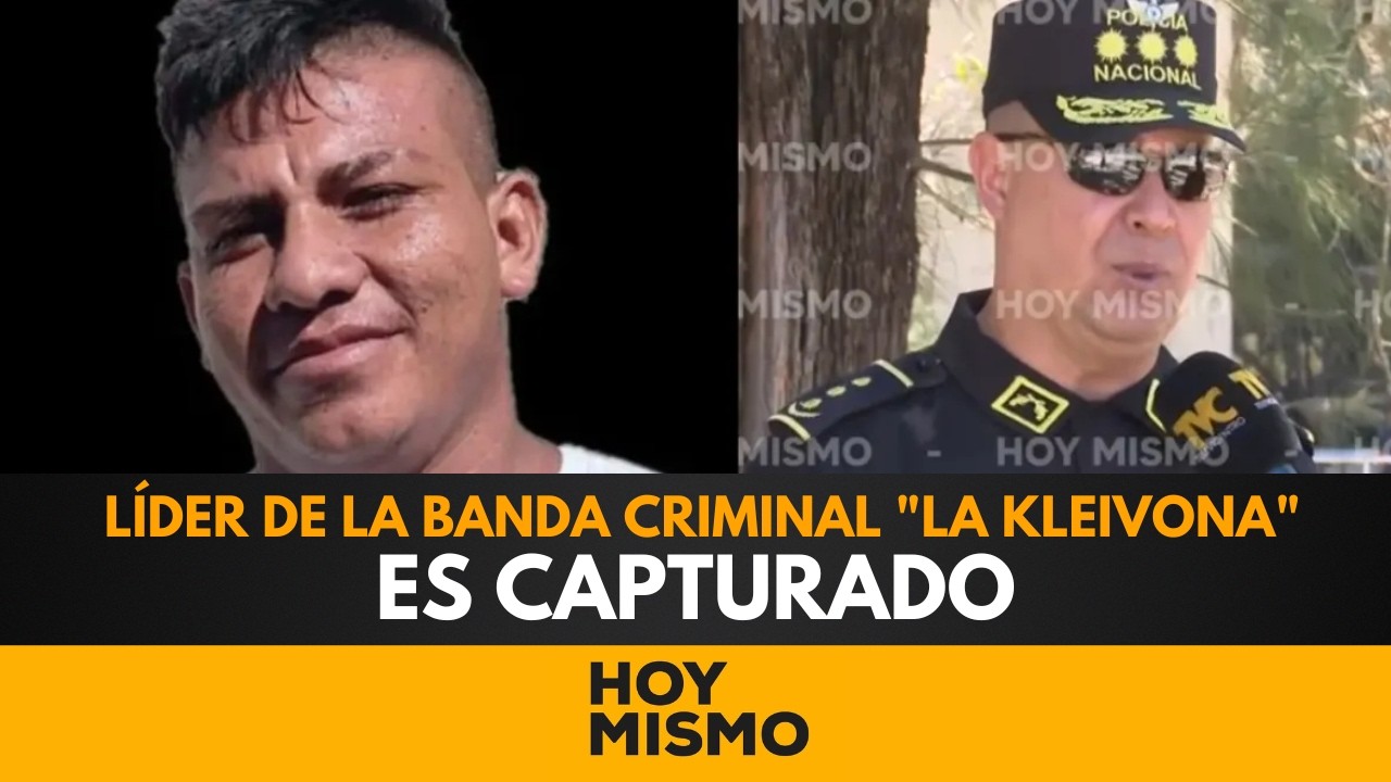 Capturan en Choloma a líder de la banda criminal  La Kleivona
