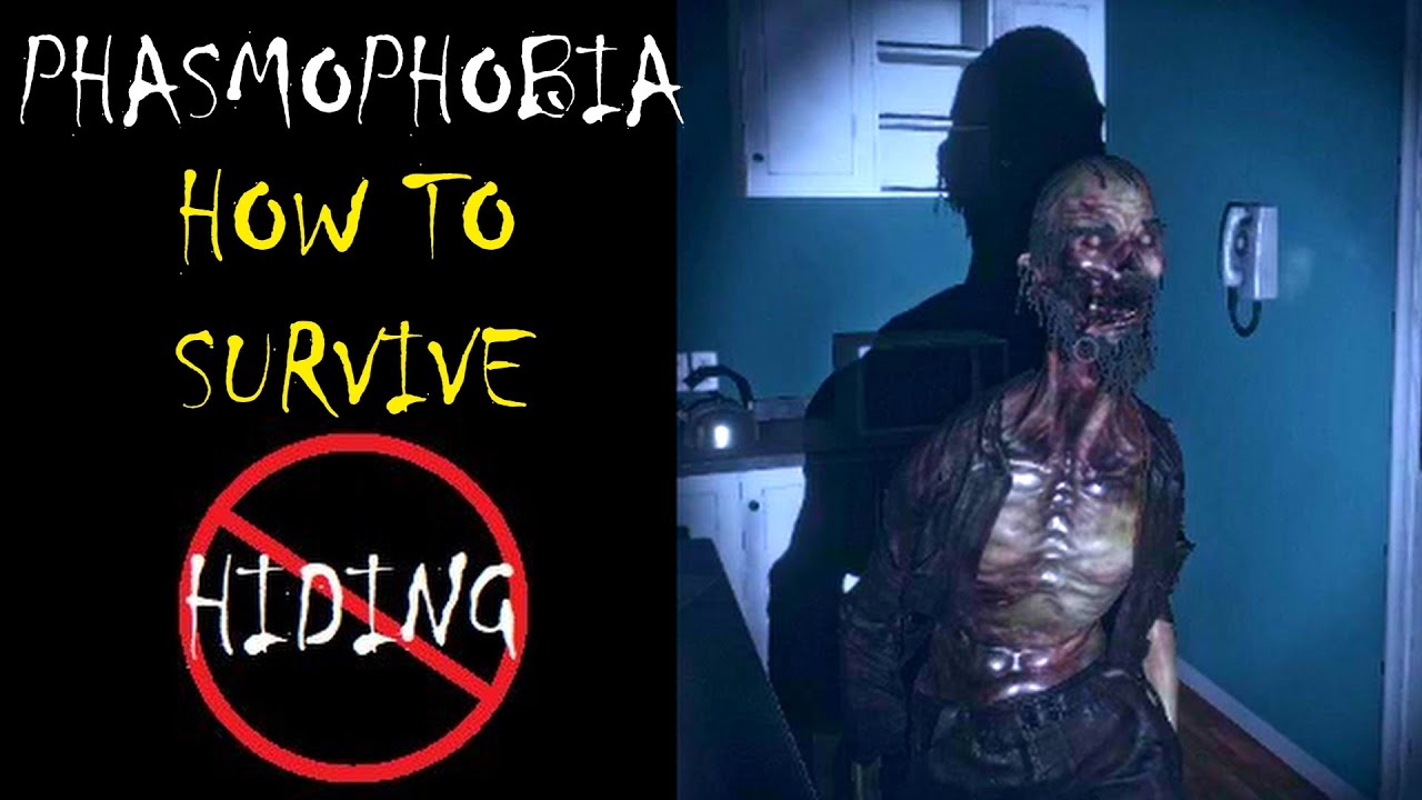 Phasmophobia Guide: #8 - How to survive hunts WITHOUT hiding (Outrunning and Looping)