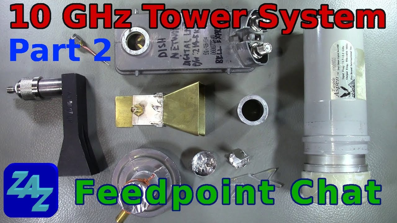 Tower-Mounted 10 GHz Transverter System, part 2 - Some Feed Point Chat