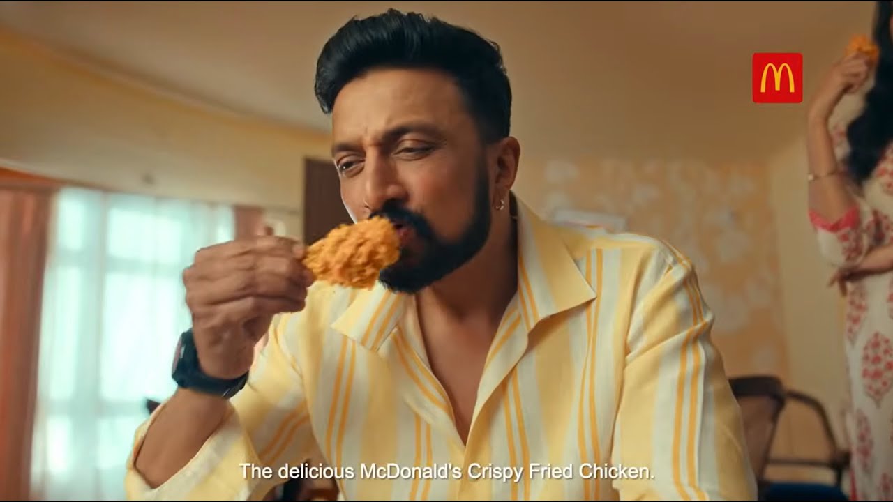 McDonald&rsquo;s x Sudeep Kichcha | Crispy Fried Chicken - McDonald's India