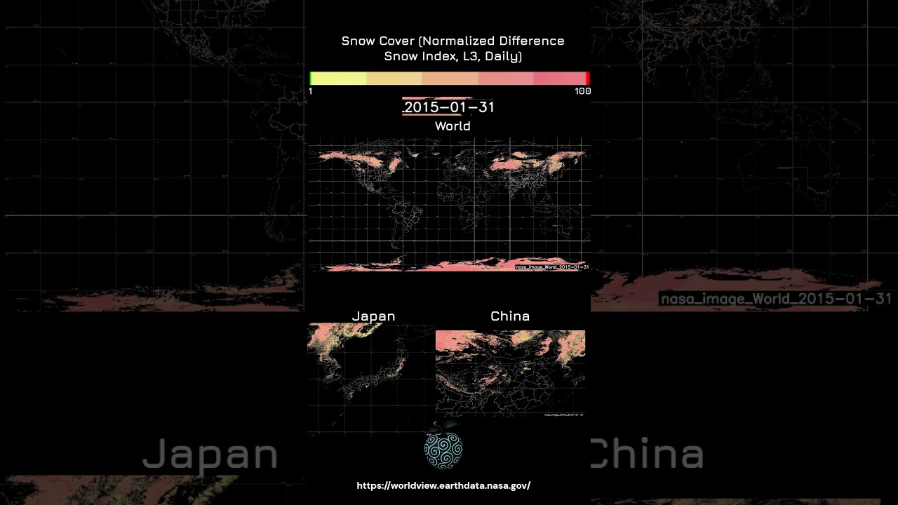 Snow Cover Normalized Difference Snow Index, L3, Daily