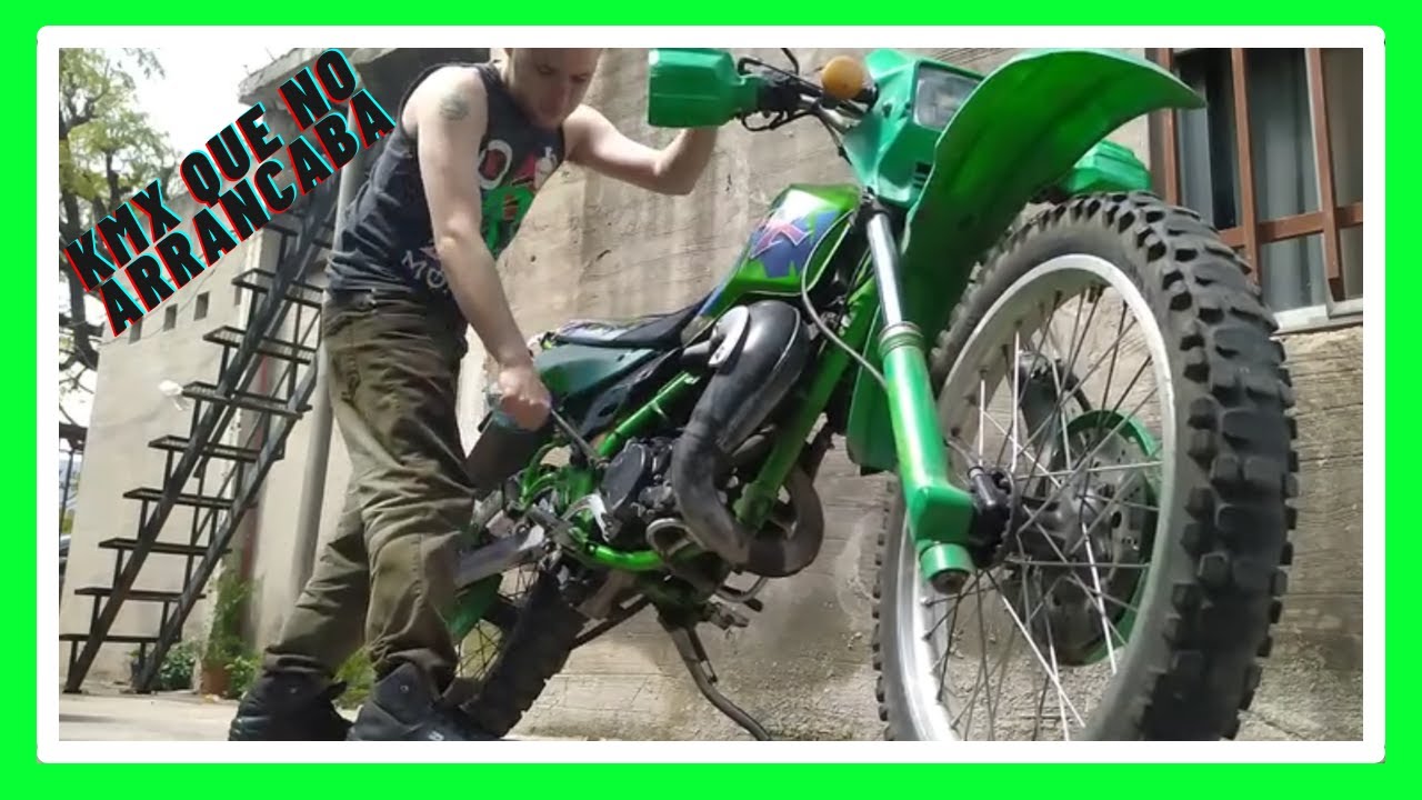 2 Tiempos: ARRANCAMOS un kawasaki KMX 125