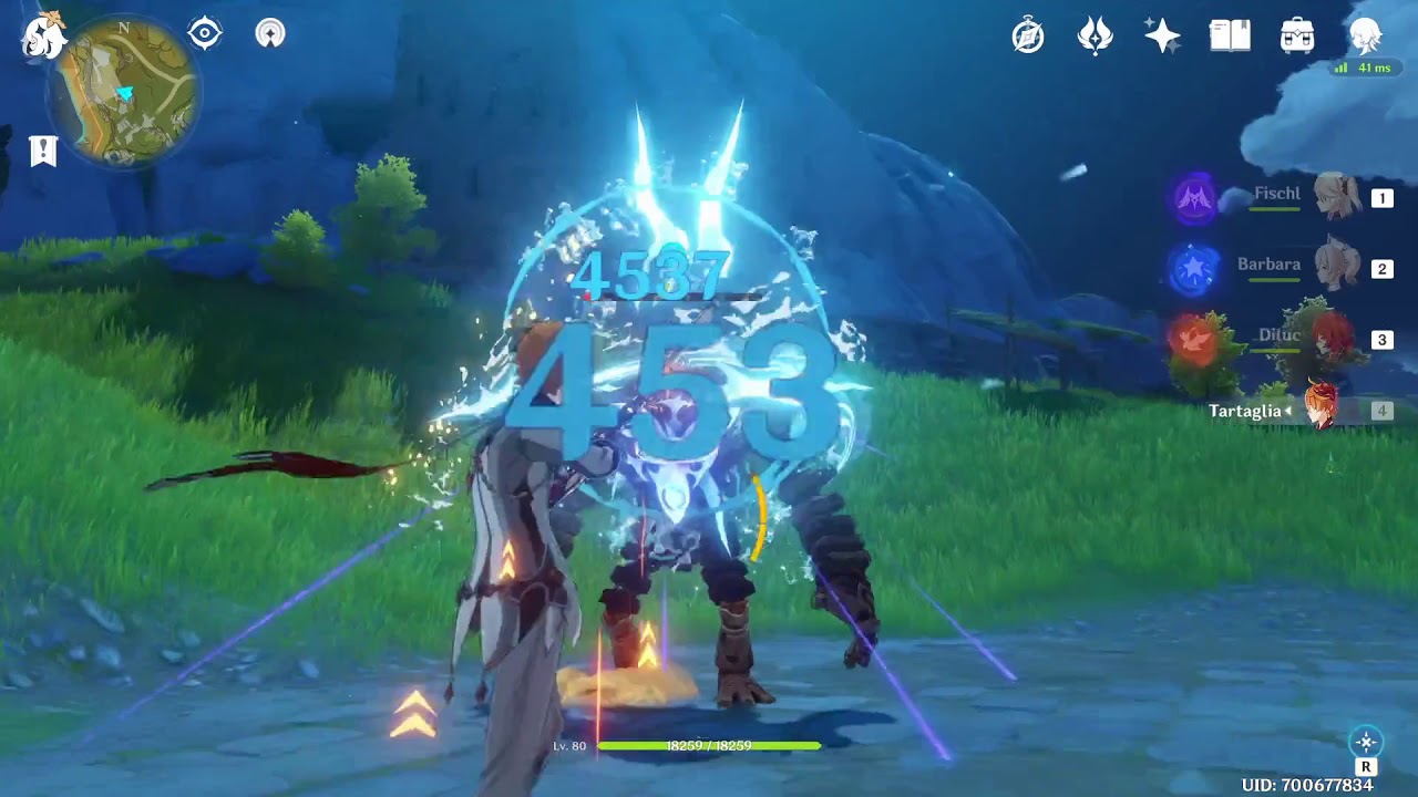 Genshin Impact - Childe Prototype crescent vs Compound bow