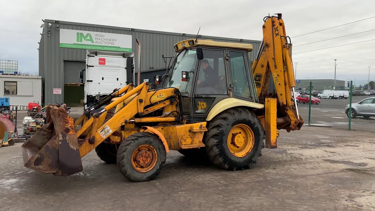 UNRESERVED 1995 JCB 3CX Backhoe c/w 4 In 1 Bucket & Telescopic Back Actor- 9610hrs