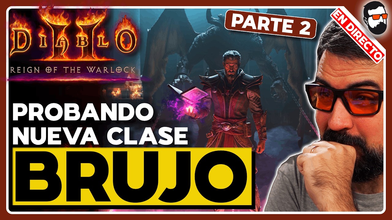 🔴EN VIVO🔴 ¡Probando TODO lo NUEVO en Diablo II Resurrected! Brujo, Pestañas y más #2
