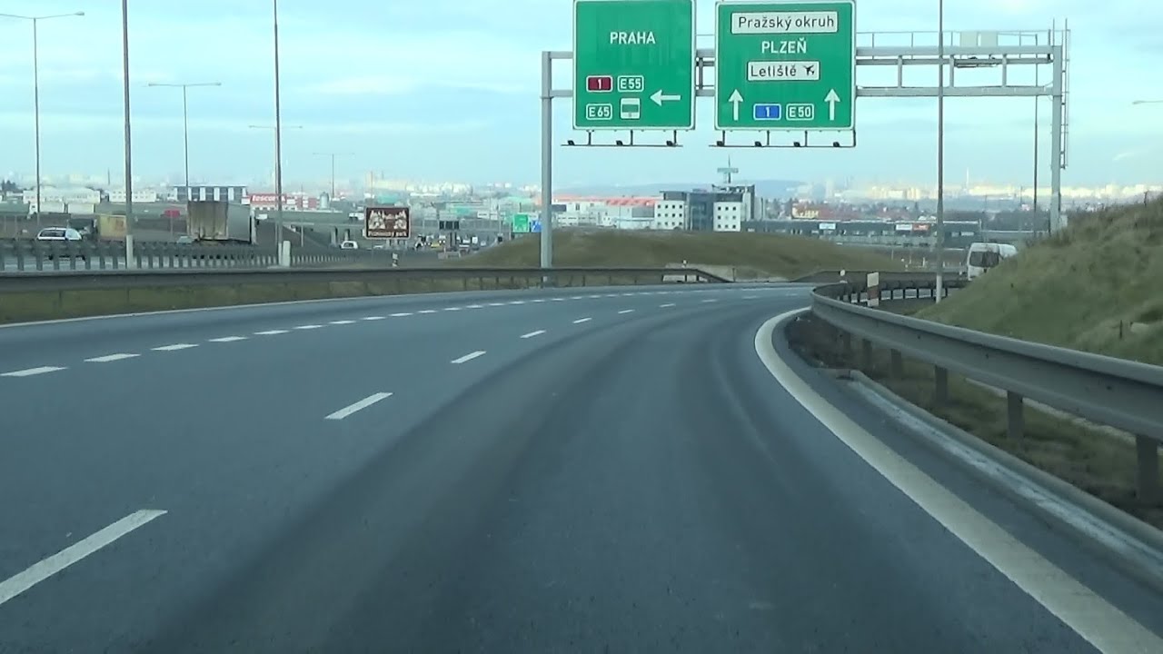 D1, D5, Pražský okruh, Letiště Václava Havla